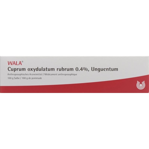 Wala Cuprum Oxydulatum Rubrum Salbe 0.4% Tube 100g buy online