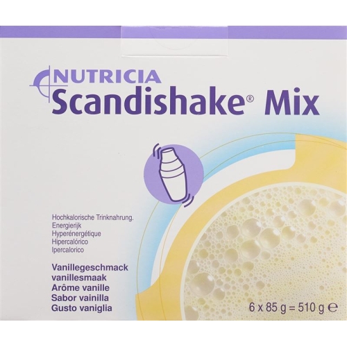 Scandishake Mix Pulver Vanille 6x85 G buy online