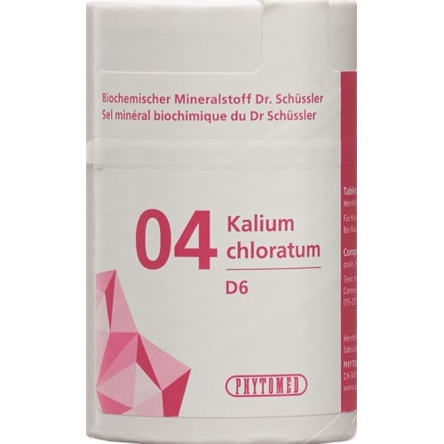 Phytomed Schüssler Nr. 4 Kal Chlor Tabletten D 6 100g buy online