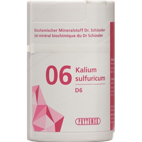 Phytomed Schüssler Nr. 6 Kal Sulf Tabletten D 6 100g buy online