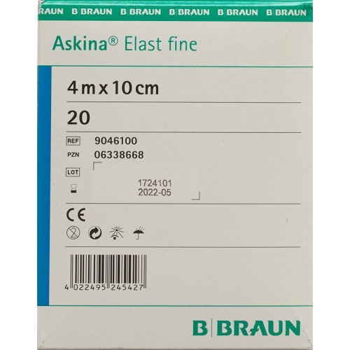 Askina Elastisch Fine Fixierbinde 10cmx4m 20 Stück buy online