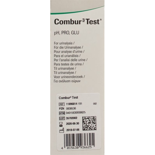 Combur 3 test strips 50 pcs buy online