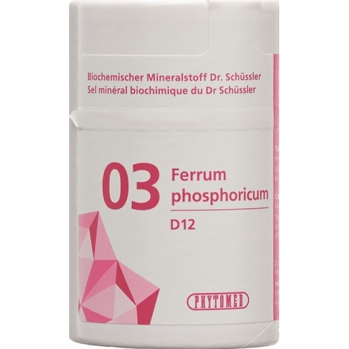 Phytomed Schüssler Nr. 3 Ferr Pho Tabletten D 12 100g buy online