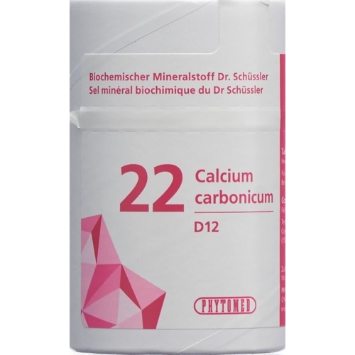 Phytomed Schüssler Nr. 22 Cal Carb Tabletten D 12 100g buy online