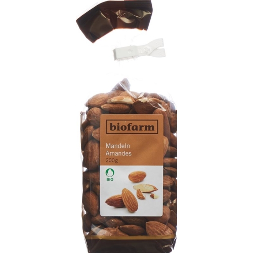 Biofarm Mandeln Knospe Beutel 200g buy online