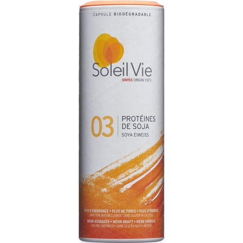 Soleil Vie Soja Eiweiss Pulver Dose 300g buy online