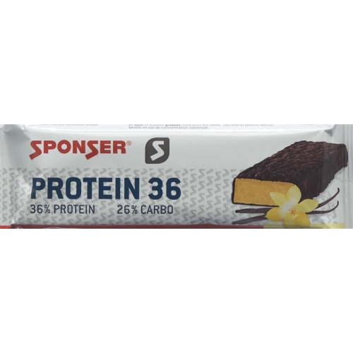 Sponser Protein 36 Bar Vanille und Schokoladenüberzug 50g buy online