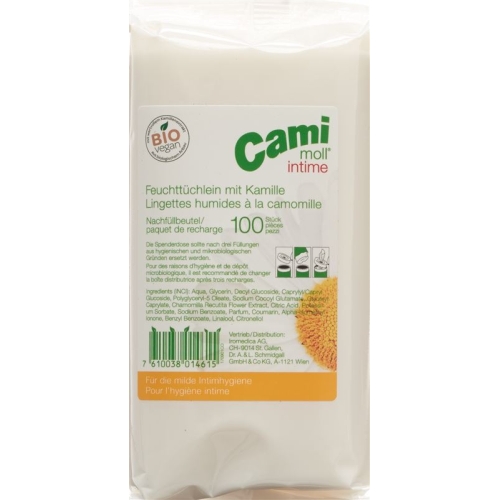 Cami Moll Intime Feuchttücher Refill 100 Stück buy online