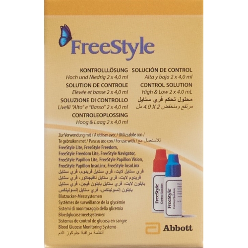 Freestyle Kontrollösung 2x 4ml buy online