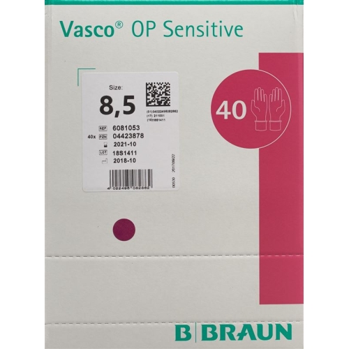 Vasco OP Sensitive Handschuhe Grösse 8.5 40 Paar buy online