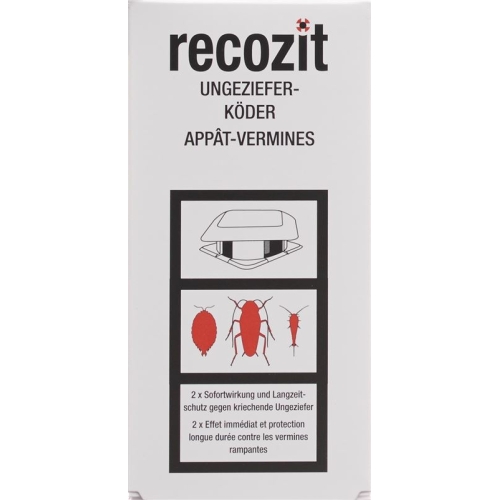 Recozit Ungeziefer Köderdose 2 Stück buy online