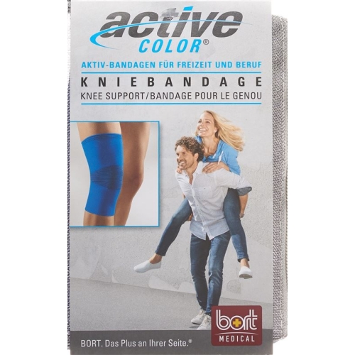 Bort Aktive Color Kniebandage Grösse S -32cm Blau buy online