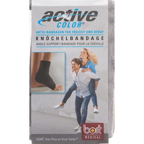 Bort Aktive Color Knöchelbandage Grösse S -21cm Schwarz buy online