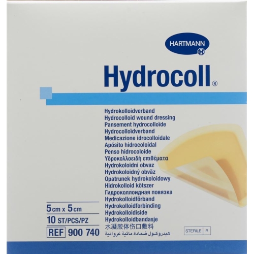 Hydrocoll Hydrocolloid Verb 5x5cm 10 Stück buy online