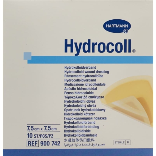 Hydrocoll Hydrocolloid Verb 7.5x7.5cm 10 Stück buy online