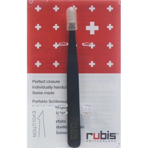 Rubis Bz Pinzette Twin Spitz/schraeg Schwarz 6614 buy online