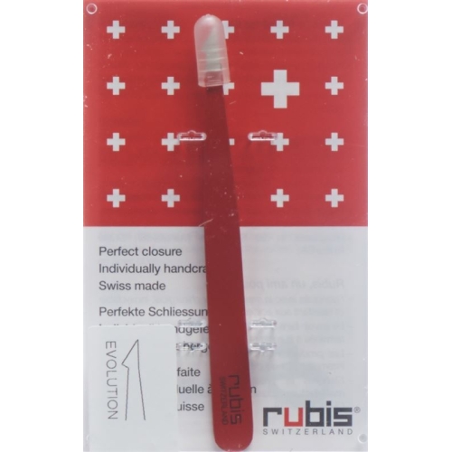 Rubis Bz Pinzette Twin Spitz/schraeg Rot buy online