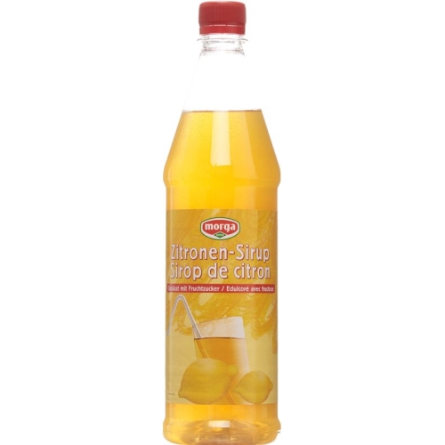 Morga Zitronen Sirup mit Fruchtzucker Petflasche 7.5dl buy online