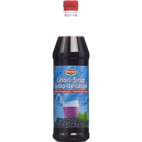 Morga Cassis Sirup mit Fruchtzucker Petflasche 7.5dl buy online