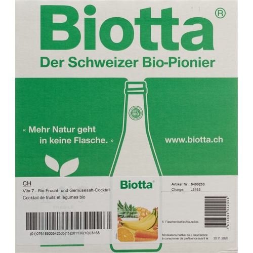 Biotta Bio Vita 7 5dl buy online