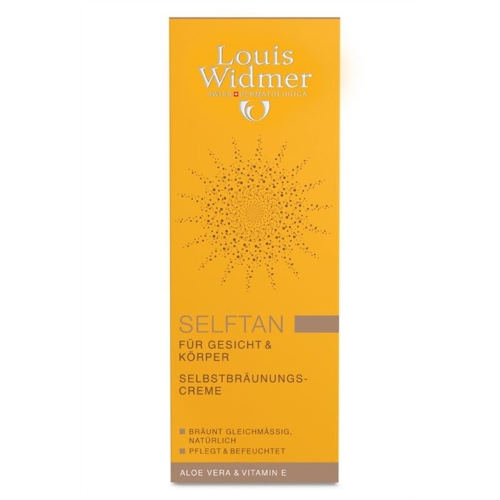 Louis Widmer Selftan Self Tanning Cream 100ml buy online