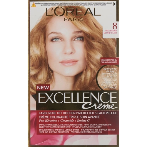 Excellence Creme Triple Prot 8 Light Blonde buy online