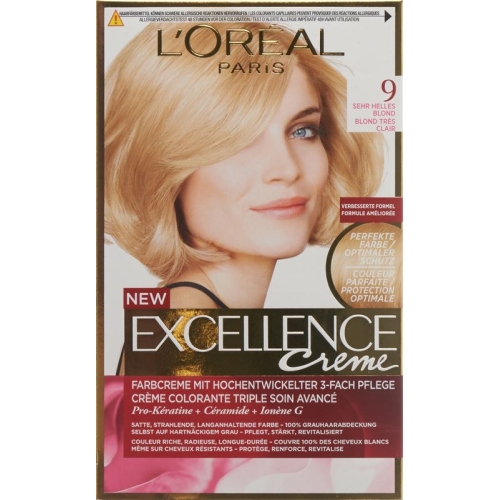 Excellence Creme Triple Prot 9 Very Light Blonde buy online