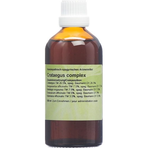 Spagyros Crataegus Comp Urtinkt 100ml buy online