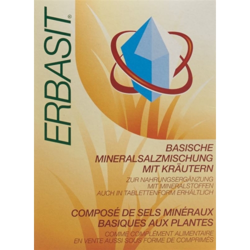 Erbasit basische Mineralsalz-Mischung mit Kräutern Glas 240g buy online