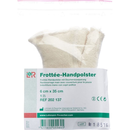 Tobler Handpolster Frotte 35cm Daumenaussparung We buy online