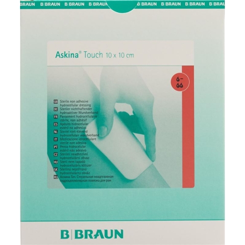 Askina Touch Schaumstoff-Wundauflage 10x10cm 10 Stück buy online