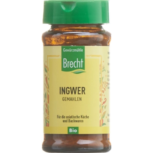 Brecht Ingwer Gemahlen Bio Glas 25g buy online