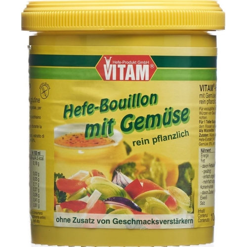 Vitam Bouillon Hefe Paste Gemues Glutenf Dose 1kg buy online