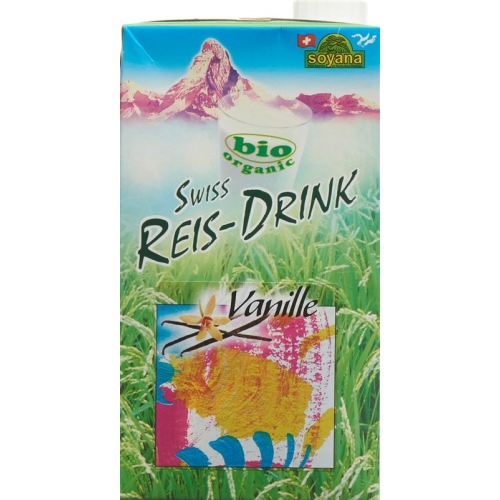 Soyana Swiss Rice Drink Vanille Bio 1L buy online