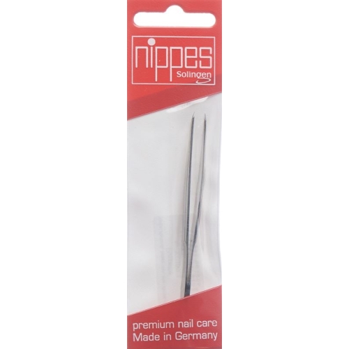 Nippes tweezers 8cm pointed nickel-plated buy online