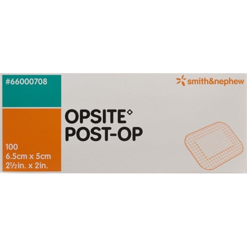 Opsite Post OP Folienverband 6.5x5cm Steril 100 Beutel buy online