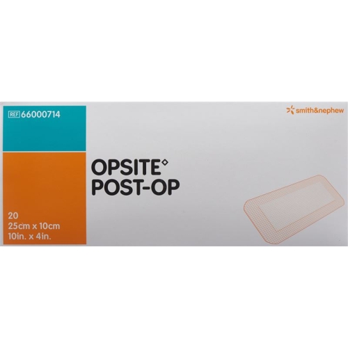 Opsite Post OP Folienverband 25x10cm Steril 20 Beutel buy online