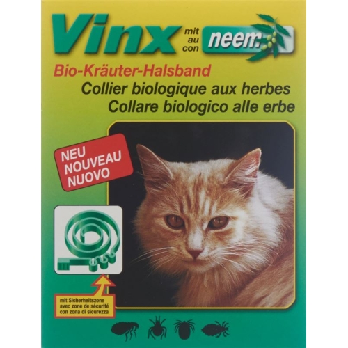 Vinx Bio-Kräuter-Halsband mit Neem Katze buy online