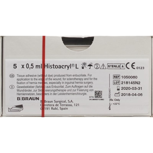 Histoacryl Gewebekleber Farblos 5 Stück buy online