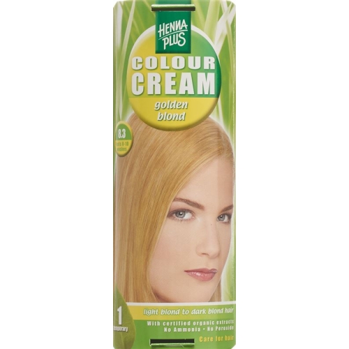 Henna Plus Colour Cream 8.3 Gold Blond 60g buy online