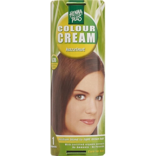 Henna Plus Colour Cream 6.35 Haselnuss 60g buy online