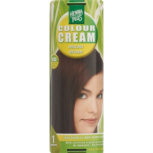 Henna Plus Colour Cream 4.03 Mocca Braun 60g buy online