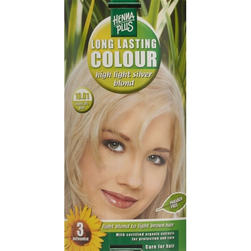 Henna Plus Long Last Color 10.01 Silver Blonde buy online