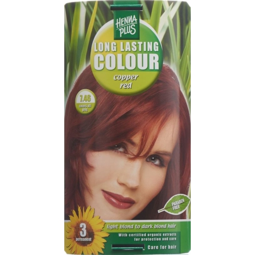 Henna Plus Long Last Color 7.46 Copper Red buy online