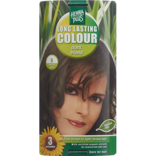 Henna Plus Long Last Color 6 Dark Blonde buy online