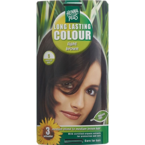 Henna Plus Long Last Color 5 Light Brown buy online