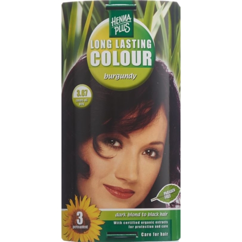 Henna Plus Long Last Color 3.67 Burgundy buy online