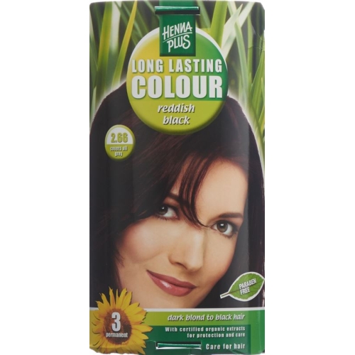 Henna Plus Long Last Color 2.66 Reddish Black buy online