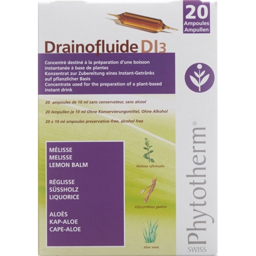 Drainofluide Di 3 20 Trinkampullen 10ml buy online