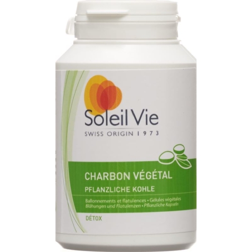 Soleil Vie Vegetable Charcoal Capsules 100 Caps buy online